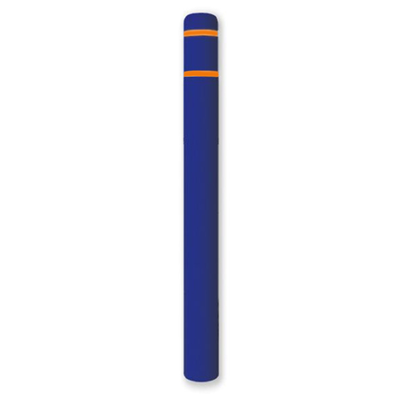 POST GUARD Post Sleeve, 7" Dia, 52" H, Royal Blue/O CL1386ROYBLOR52